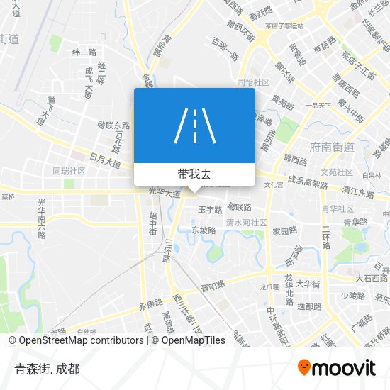 青森街地图