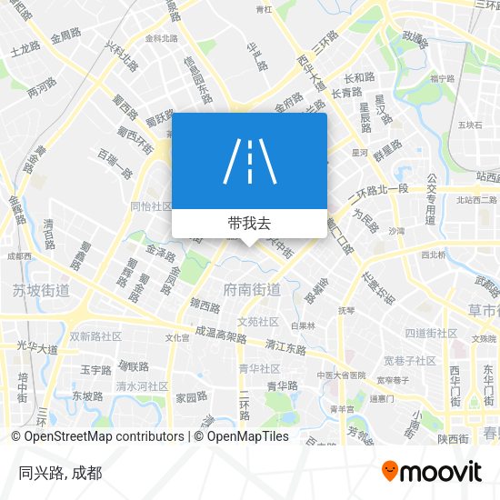 同兴路地图