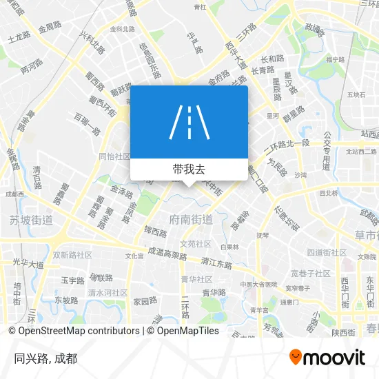 同兴路地图