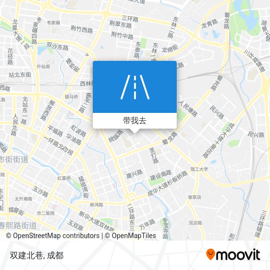 双建北巷地图
