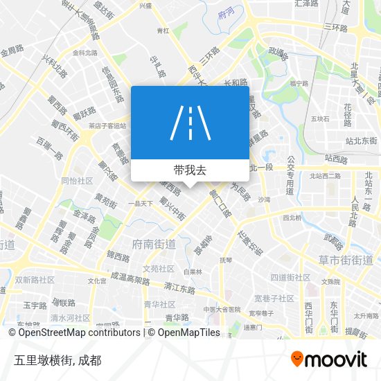 五里墩横街地图