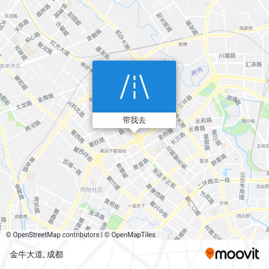 金牛大道地图