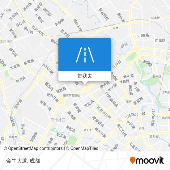 金牛大道地图