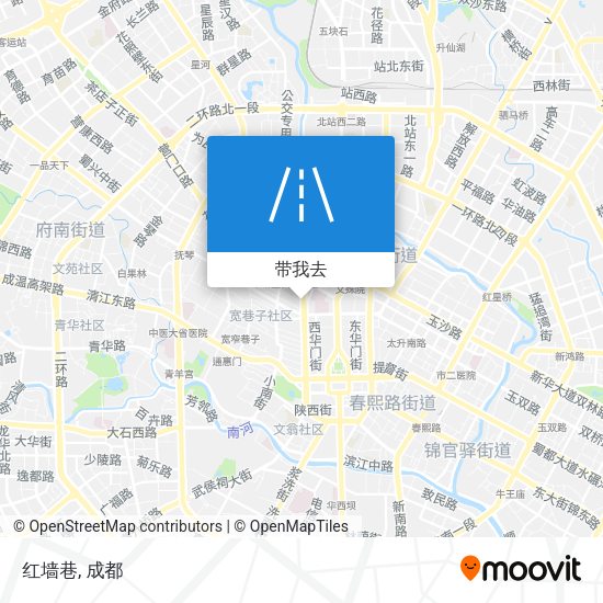 红墙巷地图