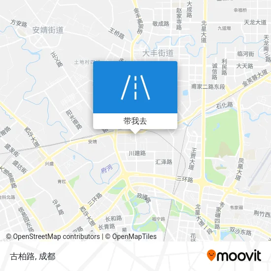 古柏路地图