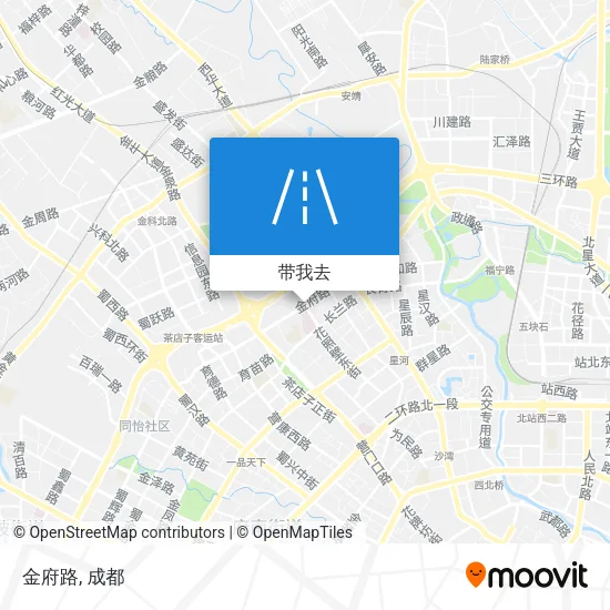 金府路地图