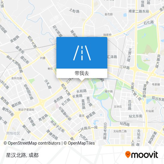 星汉北路地图