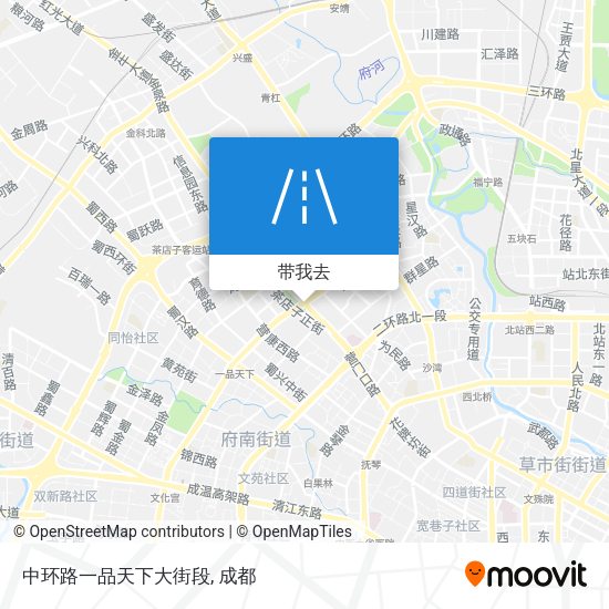 中环路一品天下大街段地图