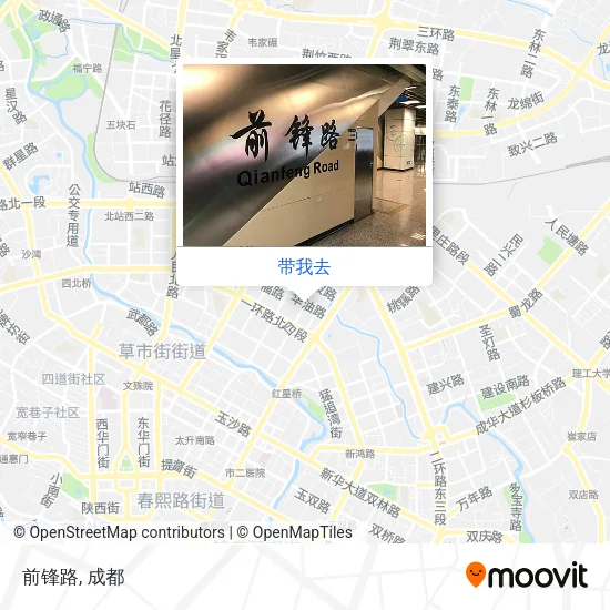 前锋路地图