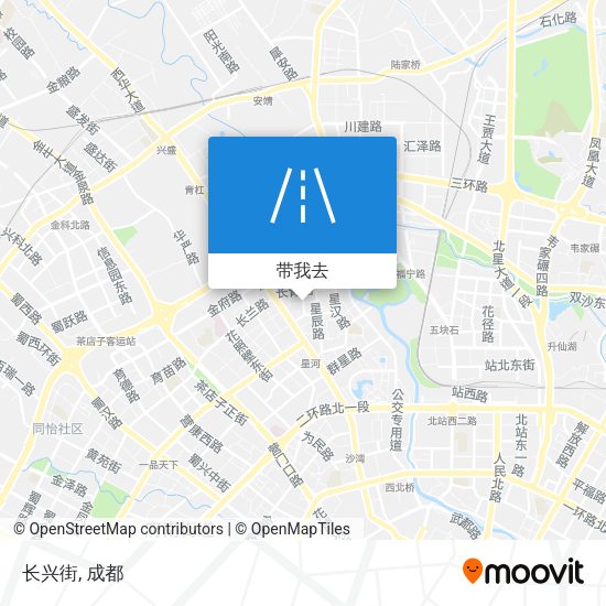 长兴街地图
