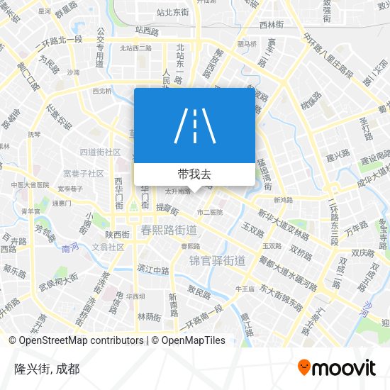 隆兴街地图