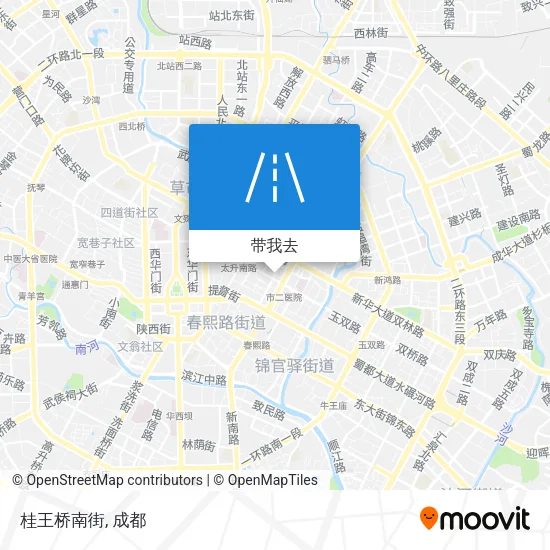 桂王桥南街地图
