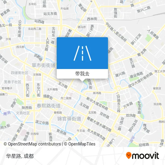 华星路地图