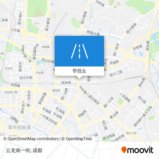 云龙南一街地图