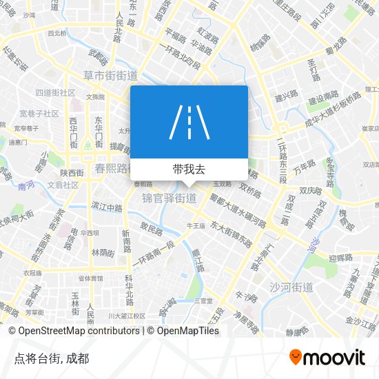 点将台街地图