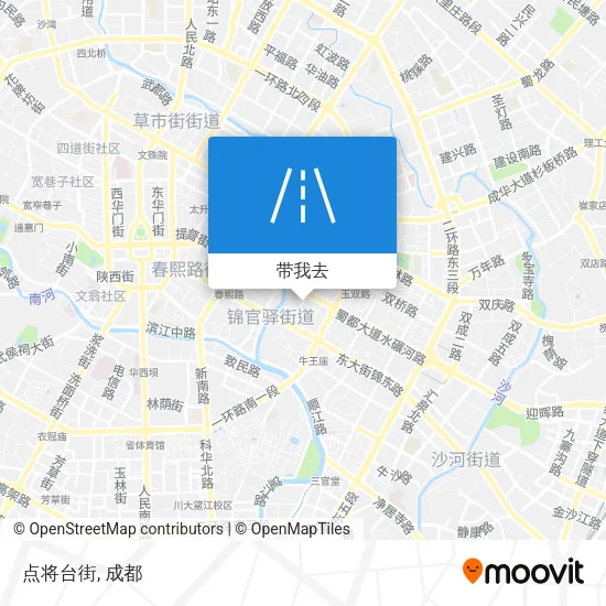 点将台街地图