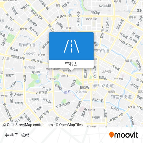 井巷子地图