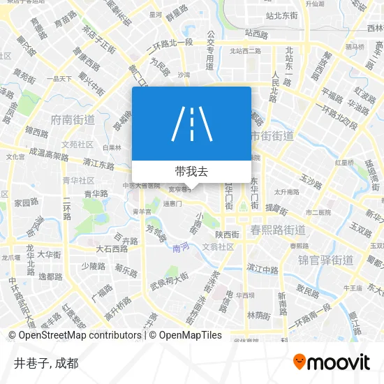 井巷子地图