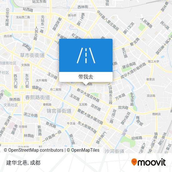 建华北巷地图