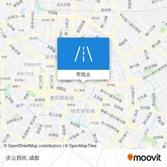 庆云西街地图