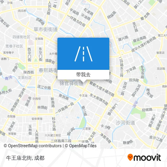 牛王庙北街地图