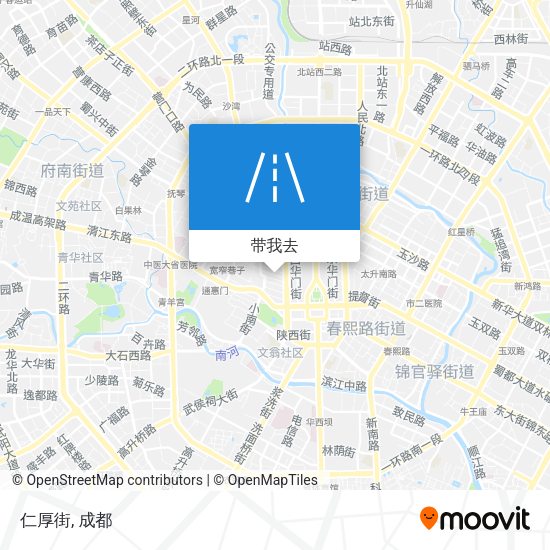 仁厚街地图