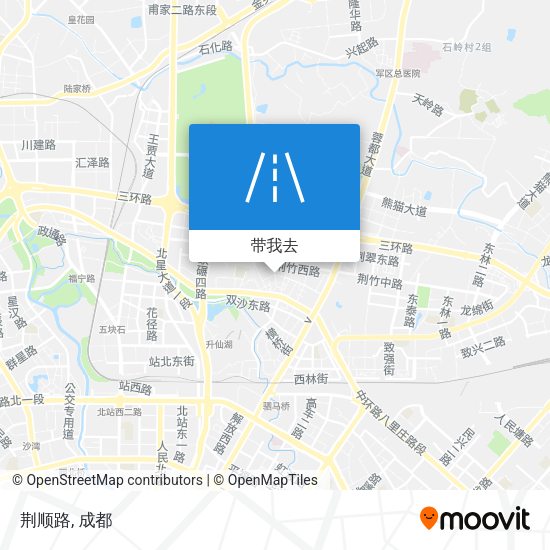 荆顺路地图