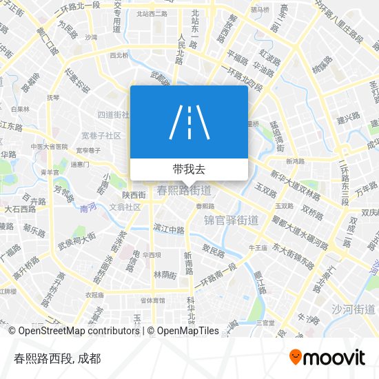 春熙路西段地图