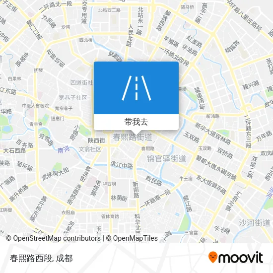 春熙路西段地图