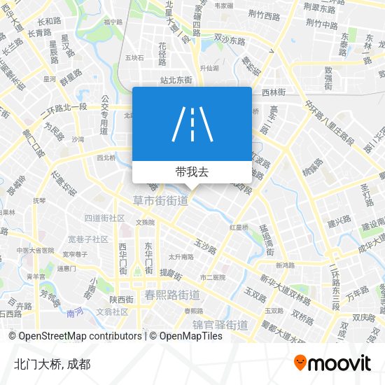 北门大桥地图