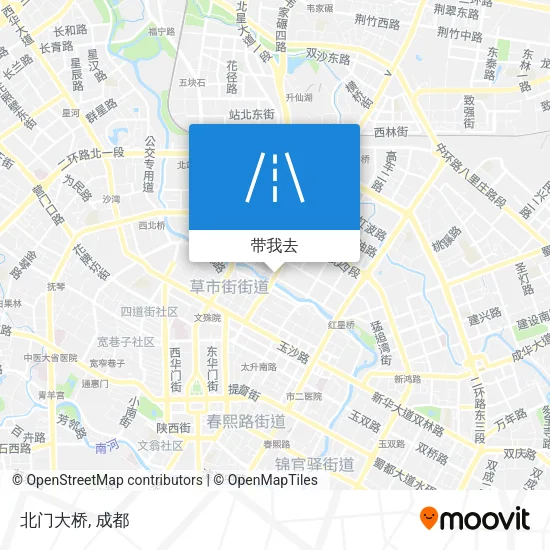 北门大桥地图