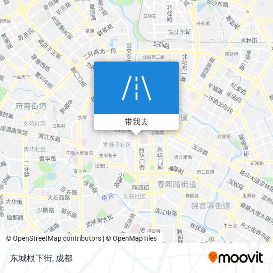 东城根下街地图