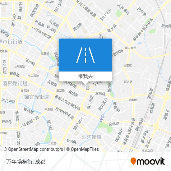 万年场横街地图