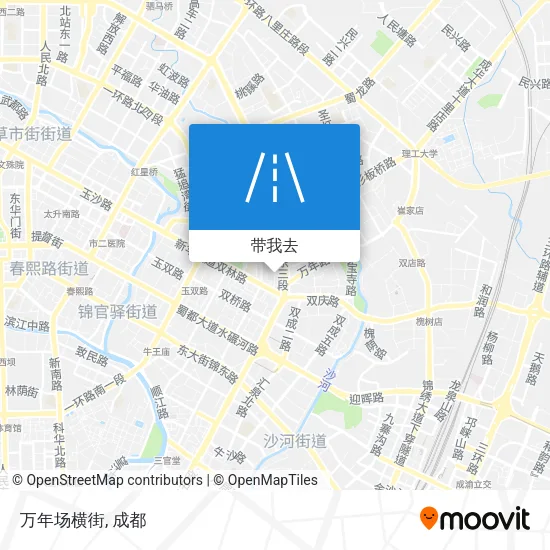 万年场横街地图