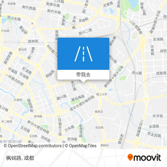 枫锦路地图