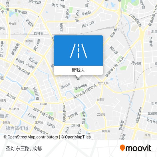 圣灯东三路地图
