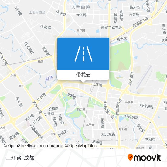三环路地图
