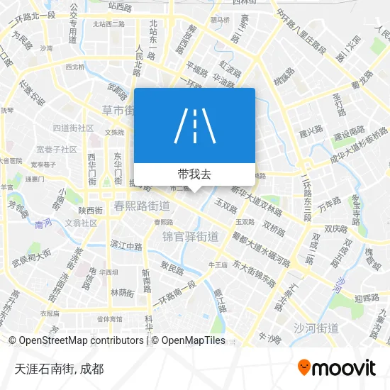 天涯石南街地图