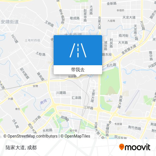 陆家大道地图