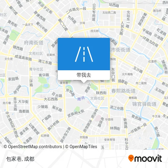 包家巷地图