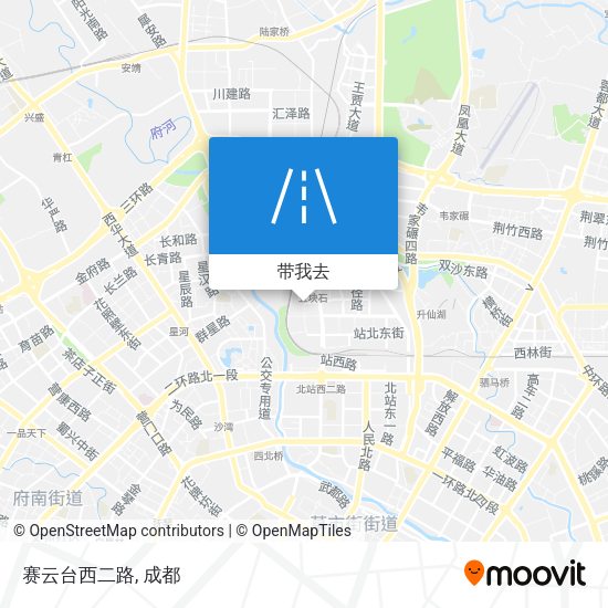 赛云台西二路地图