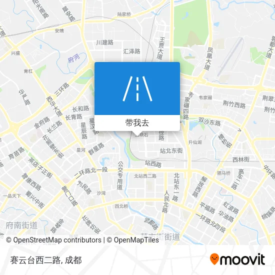 赛云台西二路地图