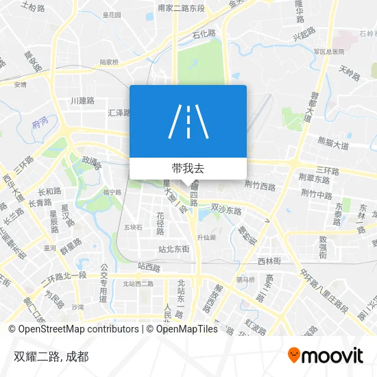 双耀二路地图