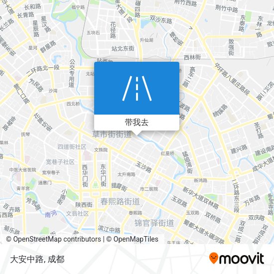 大安中路地图
