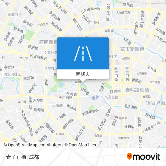 青羊正街地图