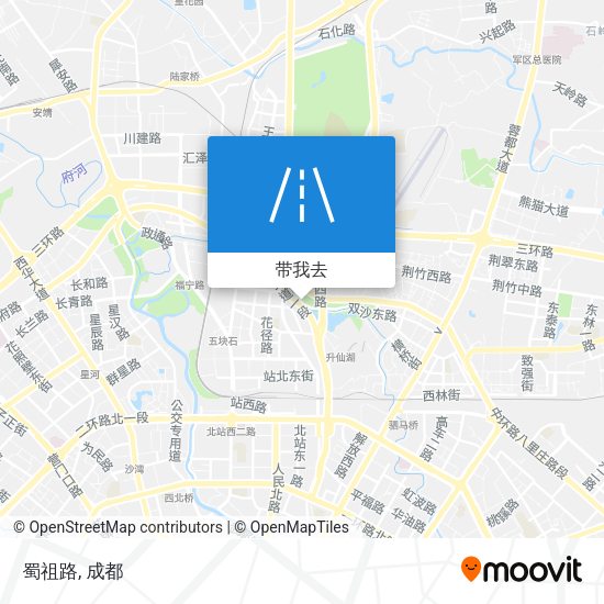 蜀祖路地图
