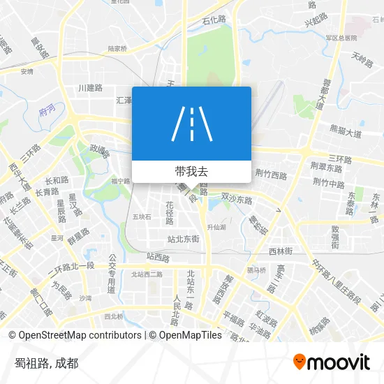 蜀祖路地图