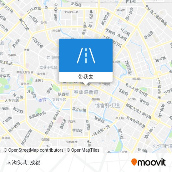 南沟头巷地图