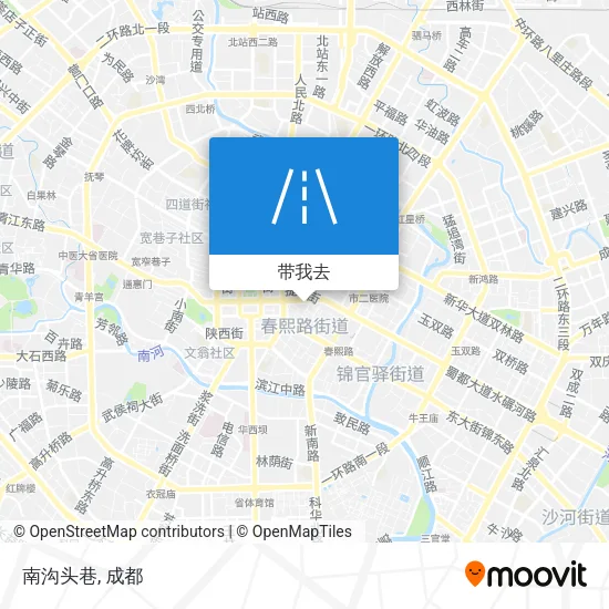 南沟头巷地图