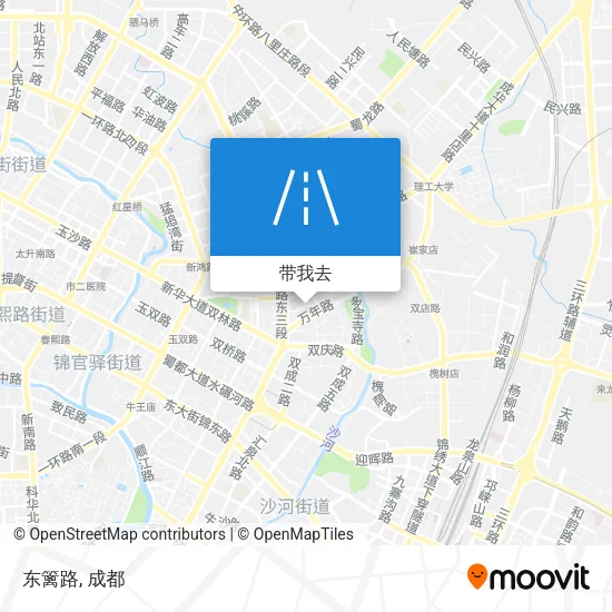 东篱路地图